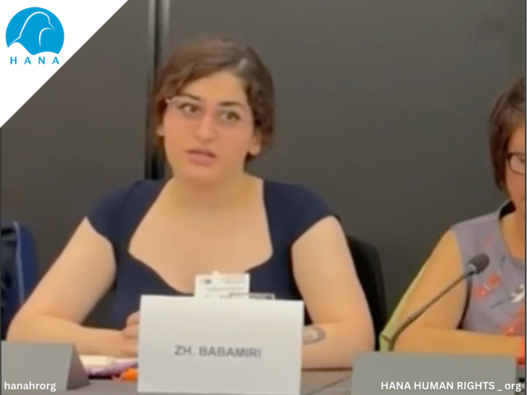 داوای ژینو بابامیری لە پەرلەمانی ئەوروپا: بۆ ڕاگرتنی سزای سێدارە هەوڵێکی بەپەلە بدەن