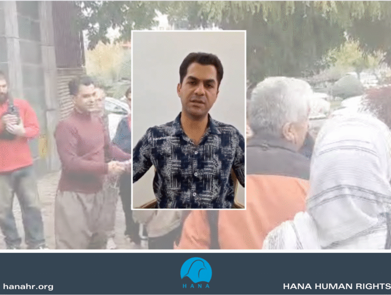 Hersh Zandi Nawgaran a civil activist from Sanandaj announced in a video that his prison sentence has been carried out