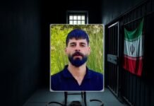 بازداشت امین ناصری، هنرمند کرد اهل ایلام، پس از شلیک نیروهای امنیتی
